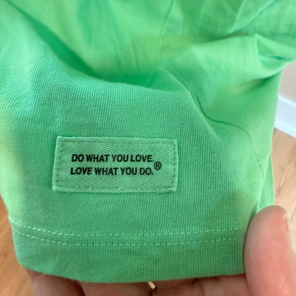 Life is Good Women's Green Palm Logo T-Shirt Size XL - Picture 2 of 5